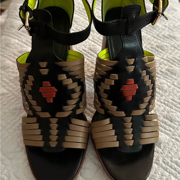 COACH Lorrie Mat Calf Sandal - Picture 4 of 4